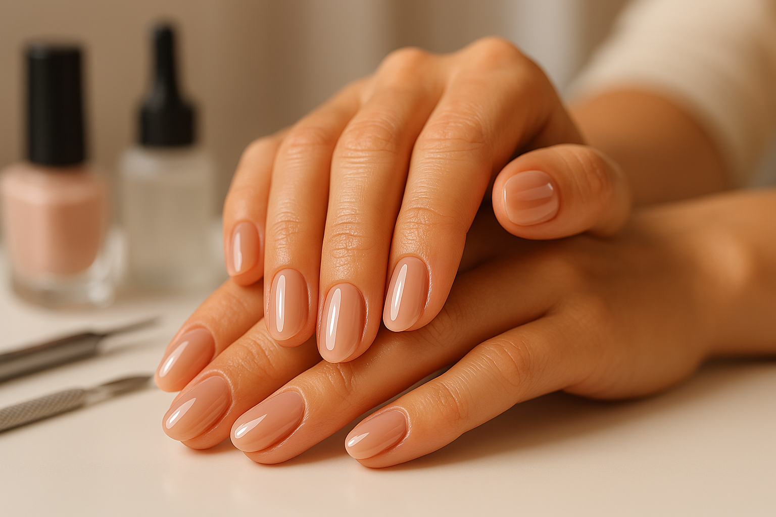 unhas em gel